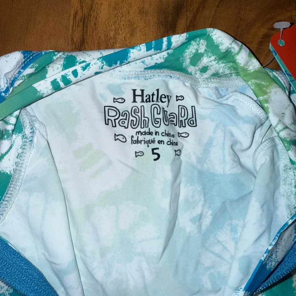 Hatley girls‎ rashguard UPF size 5 swim, summer, vacation, pool